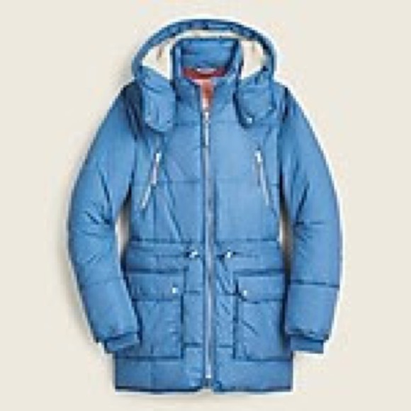 J. Crew Chateau puffer jacket with PrimaLoft -XXL - like new - Orig $248 - Picture 2 of 9